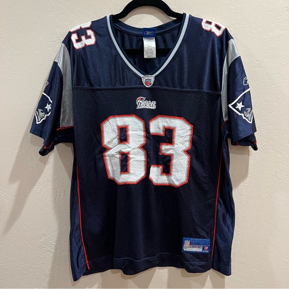 Woman’s Reebok New England Patriots Wes Welker Home Jersey - XL - Picture 1 of 10